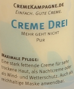 Creme Drei