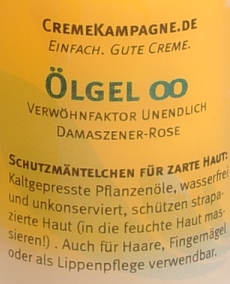 Ölgel Unendlich